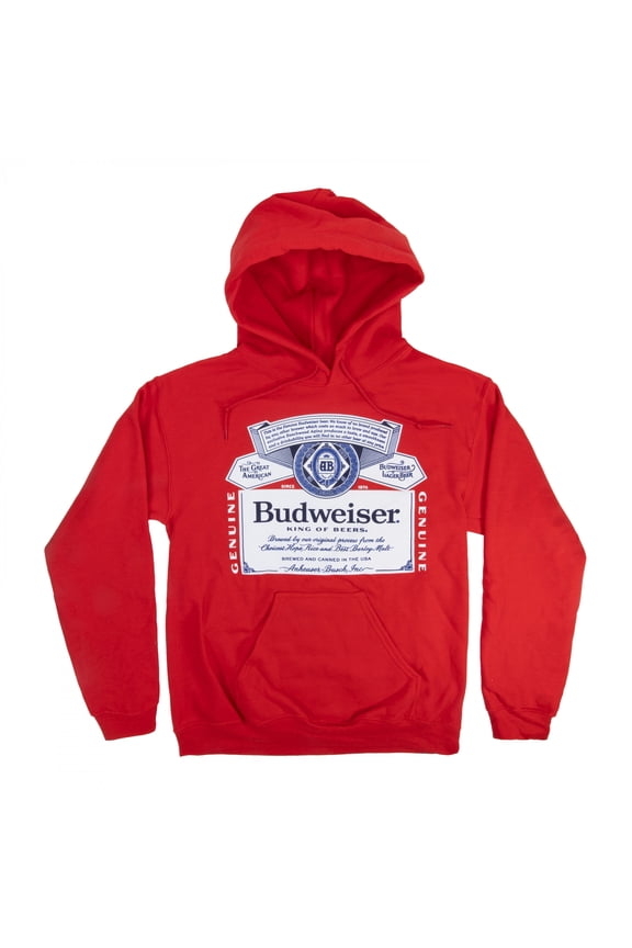 Classic Logo Red Colorway Pull-Over Hoodie-Medium