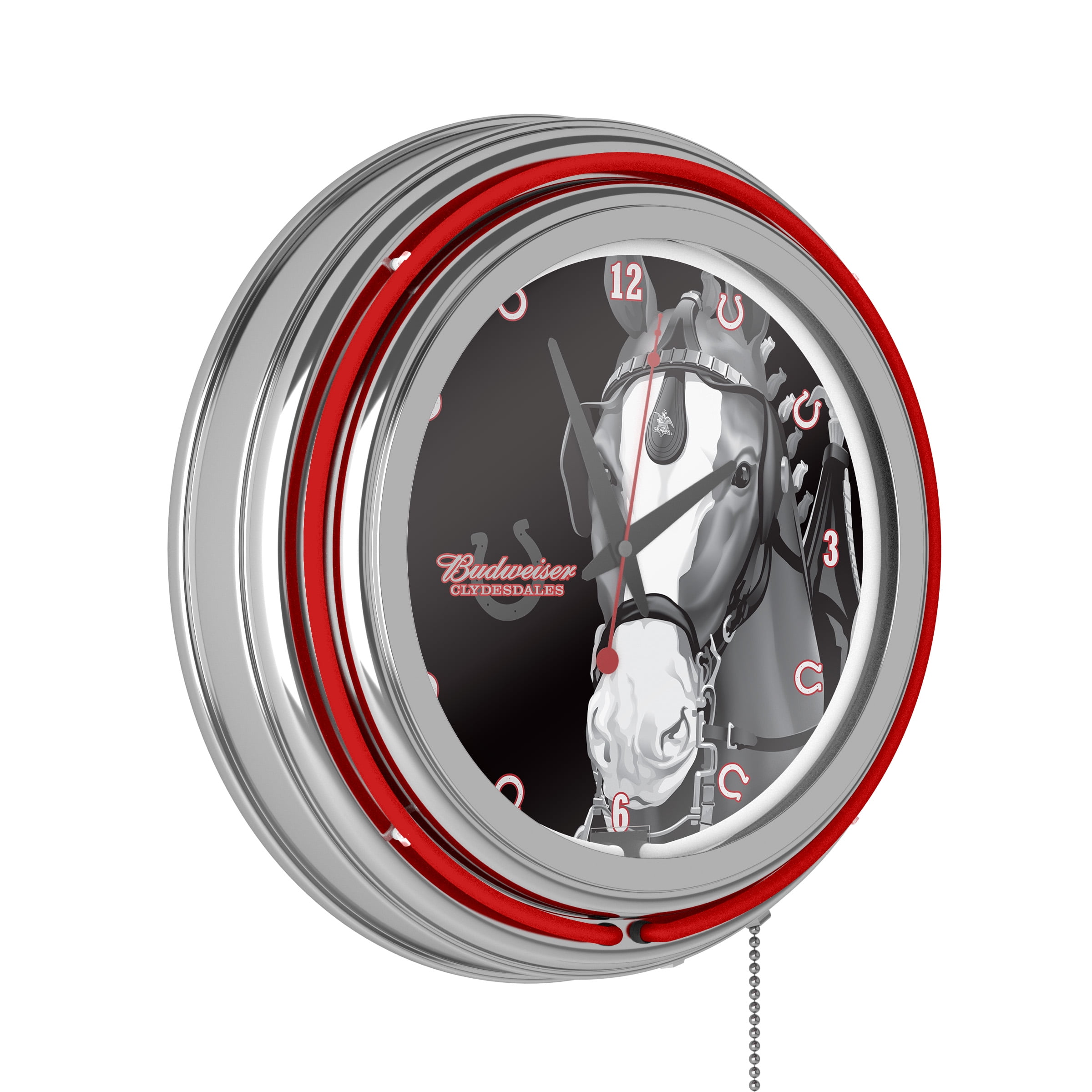 Budweiser ライト付き壁掛け時計 Budweiser バドワイザー ヴィンテージ ウォールクロック 壁掛け時計