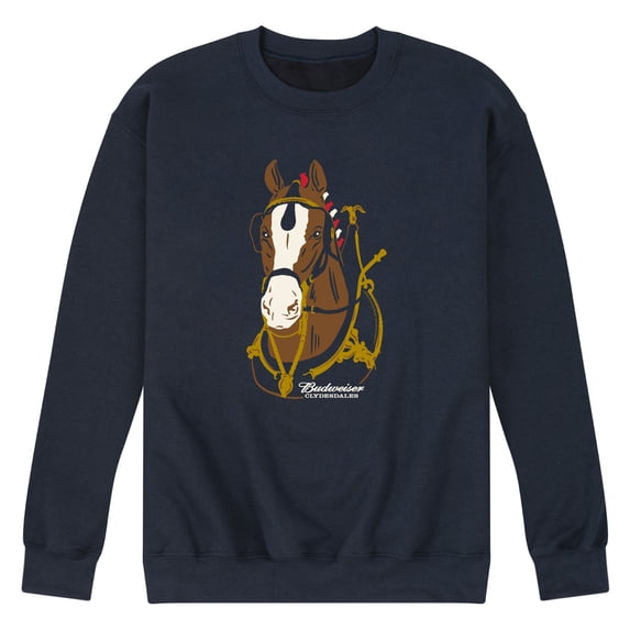 Budweiser - Clydesdale - Men's Crew Fleece Sweatshirt