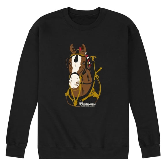 Budweiser - Clydesdale - Men's Crew Fleece Sweatshirt