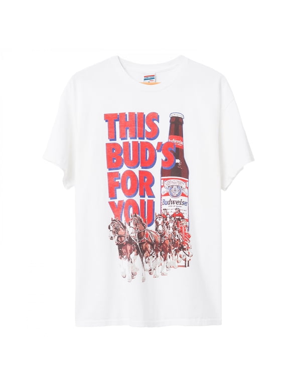 Clydesdale This Bud's For You T-Shirt by-Large