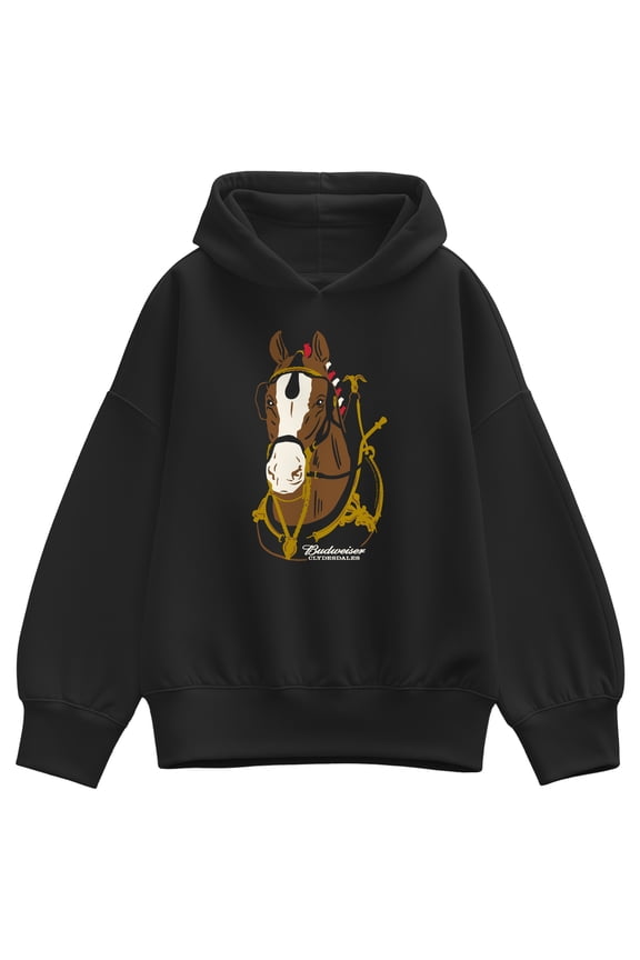 - Clydesdale - Women's Oversized Fleece Hoodie Sweatshirt