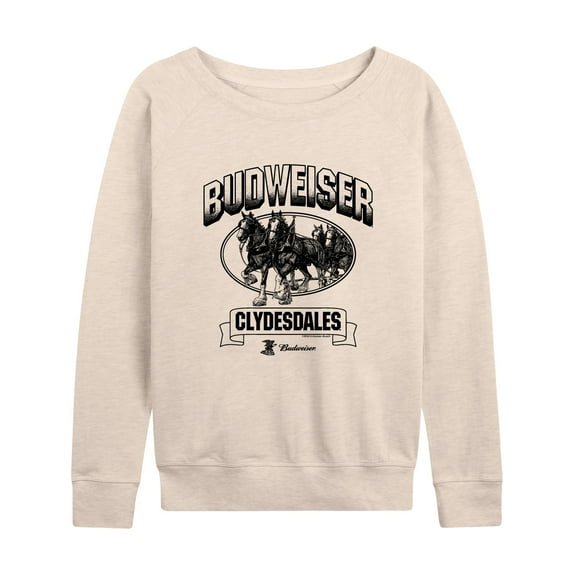 Budweiser - Clydesdales - Women's French Terry Long Sleeve Shirt