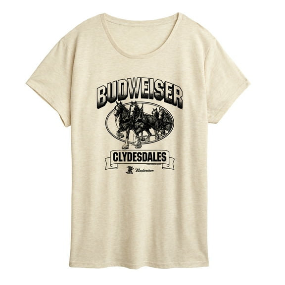 Budweiser - Clydesdales - Women's Short Sleeve Graphic T-Shirt