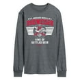 thumbnail image 1 of Budweiser - Collegiate - Men's Long Sleeve Graphic T-Shirt, 1 of 5