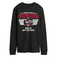 thumbnail image 1 of Budweiser - Collegiate - Men's Long Sleeve Graphic T-Shirt, 1 of 5