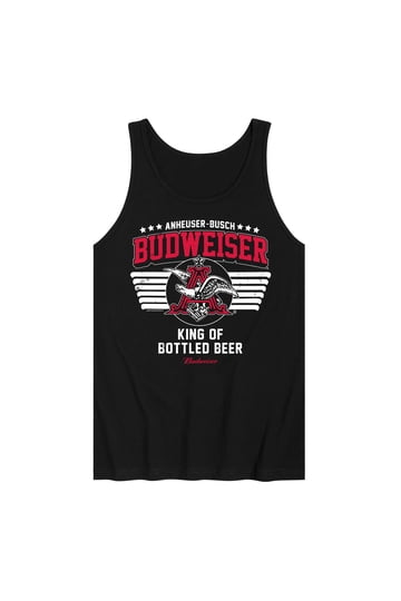 UNISEX NAVY BLUE SHORT SLEEVE BUDWEISER T-SHIRT - SIZE