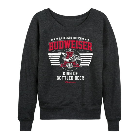 Budweiser - Collegiate - Women's French Terry Long Sleeve Shirt