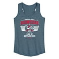 thumbnail image 1 of Budweiser - Collegiate - Women's Racerback Tank, 1 of 4