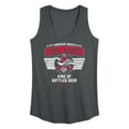 thumbnail image 1 of Budweiser - Collegiate - Women's Racerback Tank, 1 of 4