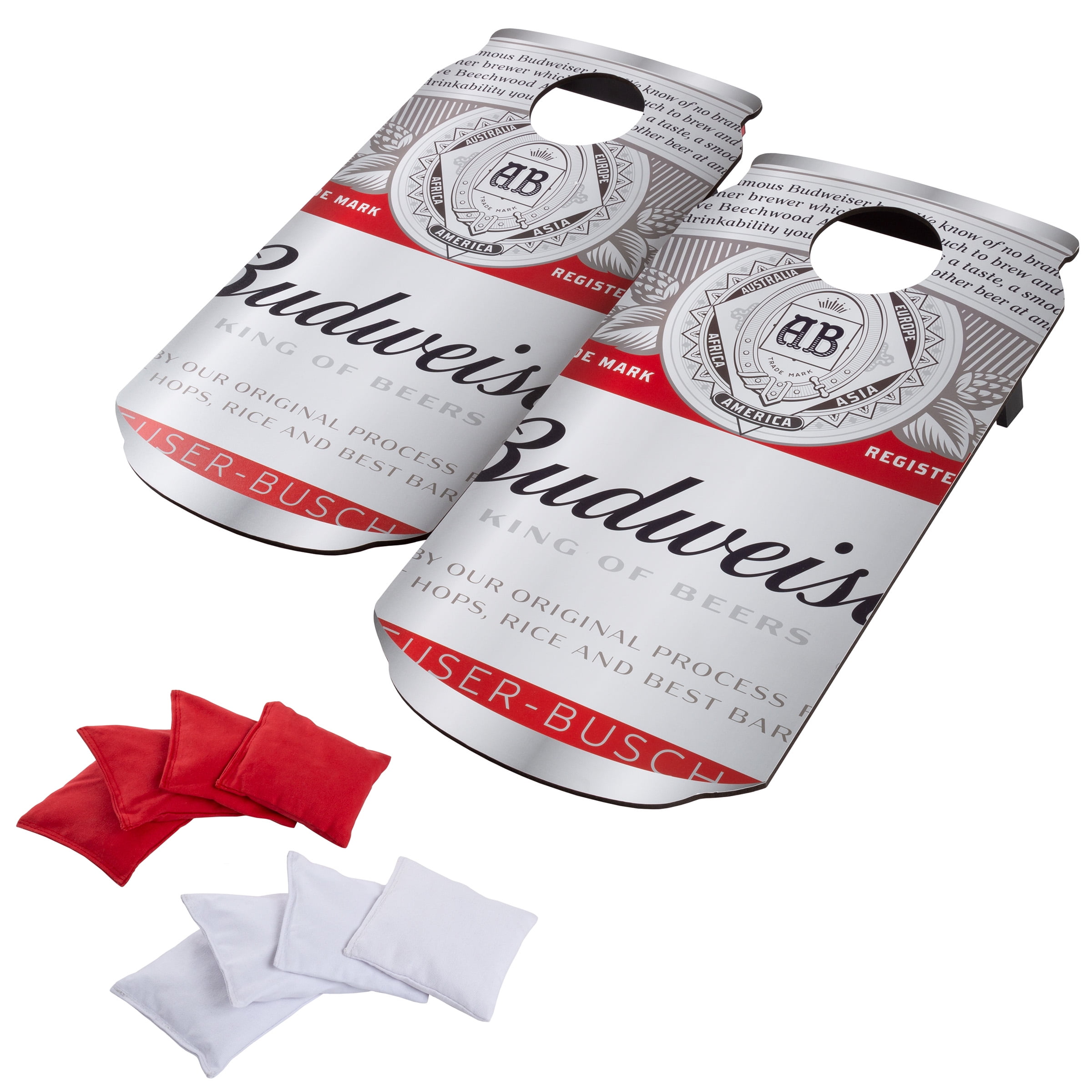 Budweiser Cornhole Outdoor Game Set by Hey! Play!