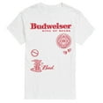 thumbnail image 1 of Budweiser - Icons Oversized - Men's Short Sleeve Graphic T-Shirt, 1 of 5