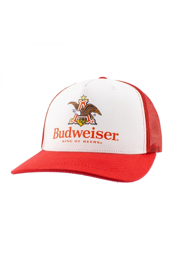 King Of Beers Bald Eagle Logo Adjustable Snapback Hat