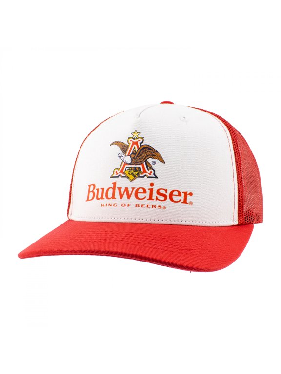 King Of Beers Bald Eagle Logo Adjustable Snapback Hat