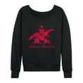 thumbnail image 1 of Budweiser - King Of Beers - Women's French Terry Long Sleeve Pullover, 1 of 4