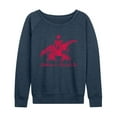thumbnail image 1 of Budweiser - King Of Beers - Women's French Terry Long Sleeve Pullover, 1 of 4