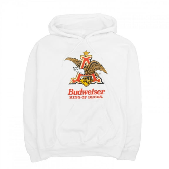 Budweiser King of Beers Eagle Logo Hoodie-Small