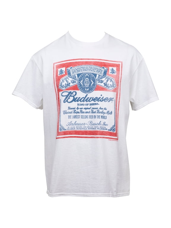 King of Beers Vintage Label T-Shirt-2XLarge