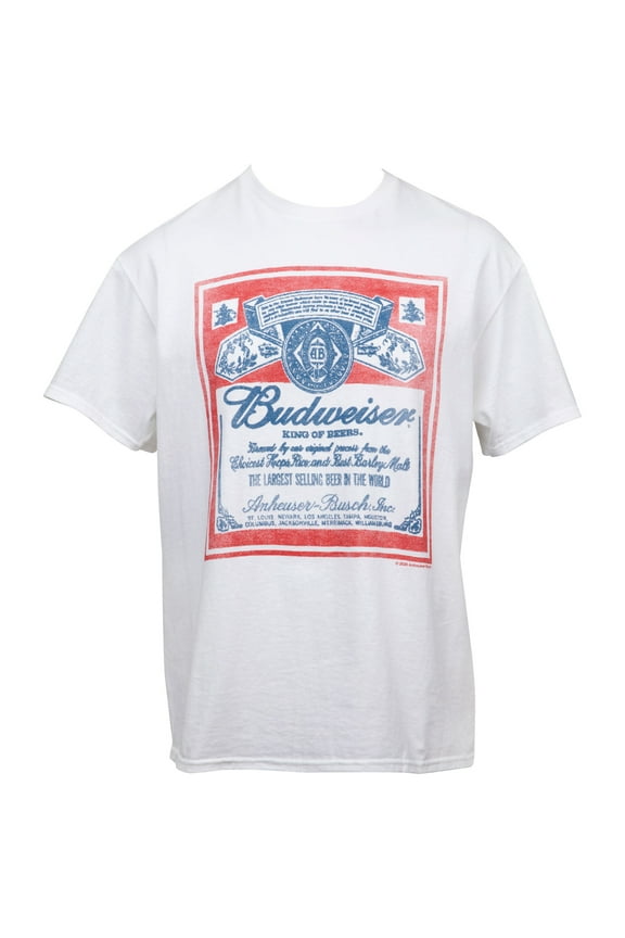 King of Beers Vintage Label T-Shirt-Large