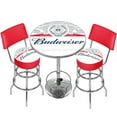 thumbnail image 1 of Budweiser Label Gameroom Combo - Table and 2 Bar Stool Set for Entertainment Spaces, Home Bar, or Garage by Trademark Global, 1 of 6