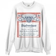 thumbnail image 1 of Budweiser Label Long Sleeve Shirt by-Medium, 1 of 1
