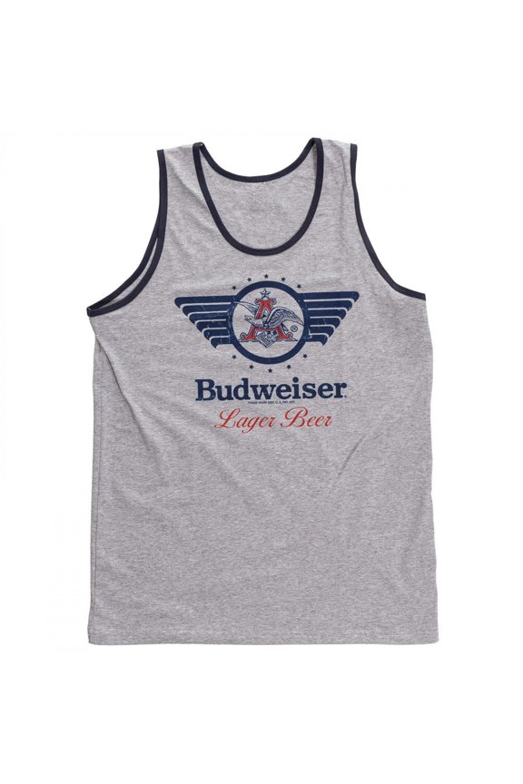 Lager Beer Vintage Logo Mens Tank Top-Small