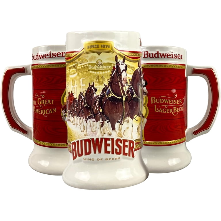 Budweiser Limited-Edition 2024 Holiday Stein Ceramic Stein Beer