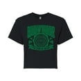thumbnail image 1 of Budweiser - Medallion St Paddys - Junior's Cropped Tee, 1 of 5