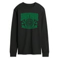 thumbnail image 1 of Budweiser - Medallion St Paddys - Men's Long Sleeve Tee, 1 of 5