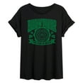 thumbnail image 1 of Budweiser - Medallion St Paddys - Women's Oversized Tee, 1 of 5