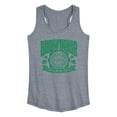 thumbnail image 1 of Budweiser - Medallion St Paddys - Women's Racerback Tank, 1 of 5