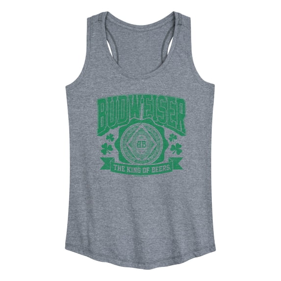 Budweiser - Medallion St Paddys - Women's Racerback Tank