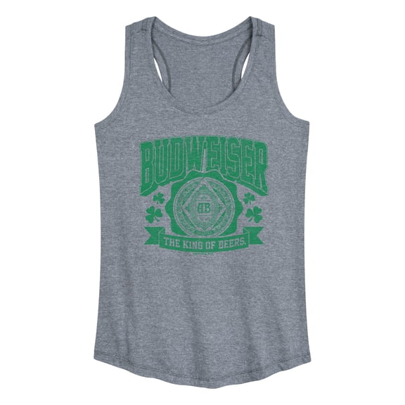 Budweiser - Medallion St Paddys - Women's Racerback Tank