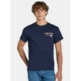 thumbnail image 1 of Budweiser Men's & Big Men's Baseball Team Vintage Style Graphic Tee Shirt, Sizes S-3XL, 1 of 5