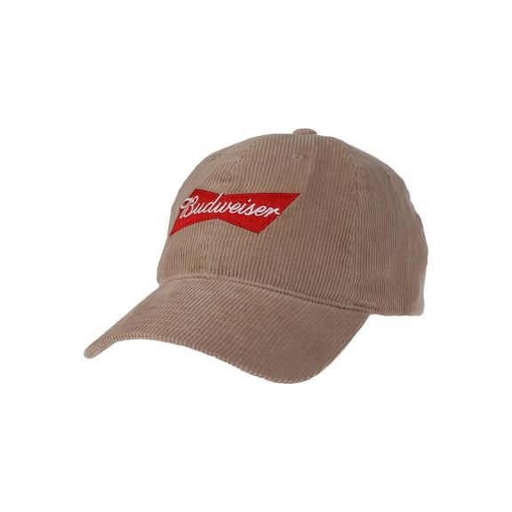 Budweiser Men's Corduroy Dad Hat, One Size
