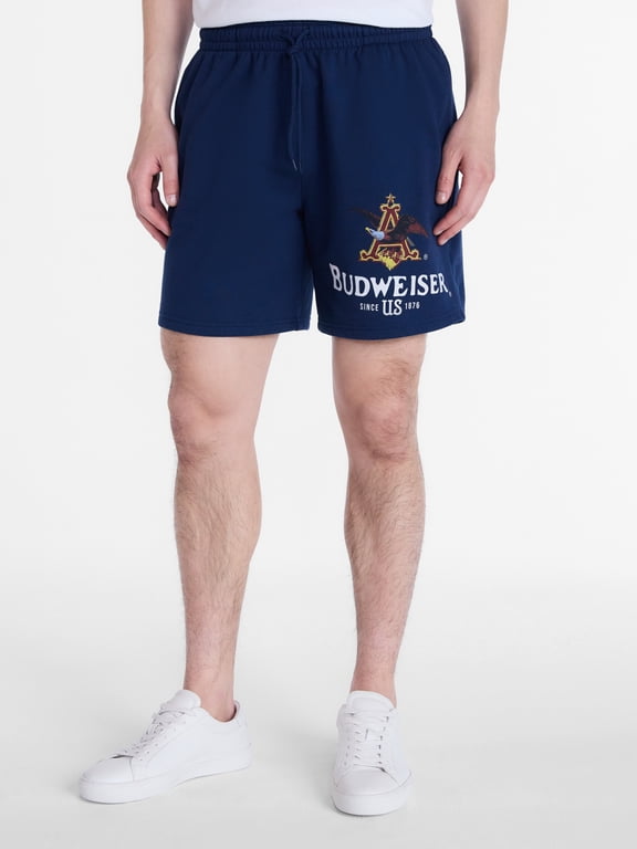 Men's and Big Men's Fleece Jogger Shorts, Sizes XS-3XL