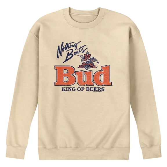 Budweiser - Nothing Beats A Bud - Men's Crew Fleece Sweatshirt