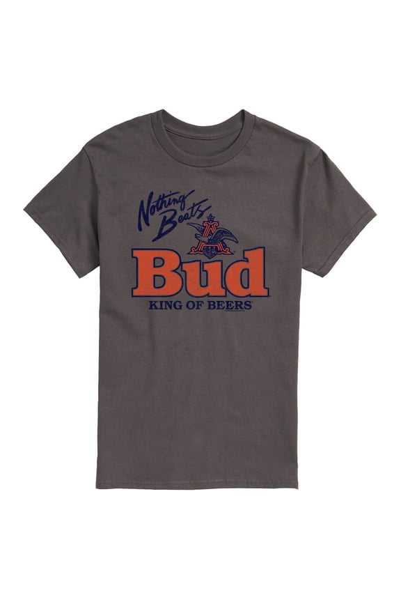- Nothing Beats A Bud - Men's Short Sleeve Graphic T-Shirt