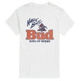 thumbnail image 1 of Budweiser - Nothing Beats A Bud - Men's Short Sleeve Graphic T-Shirt, 1 of 5