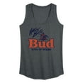 thumbnail image 1 of Budweiser - Nothing Beats A Bud - Women's Racerback Tank, 1 of 4