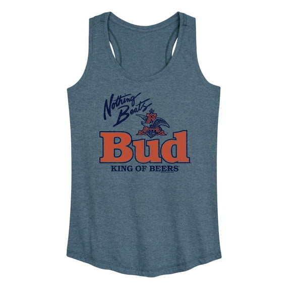 Budweiser - Nothing Beats A Bud - Women's Racerback Tank