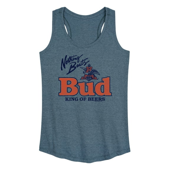Budweiser - Nothing Beats A Bud - Women's Racerback Tank