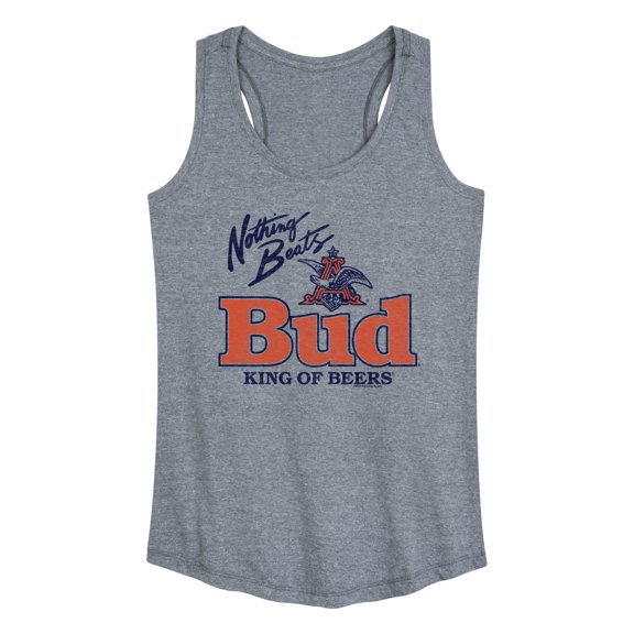 Budweiser - Nothing Beats A Bud - Women's Racerback Tank