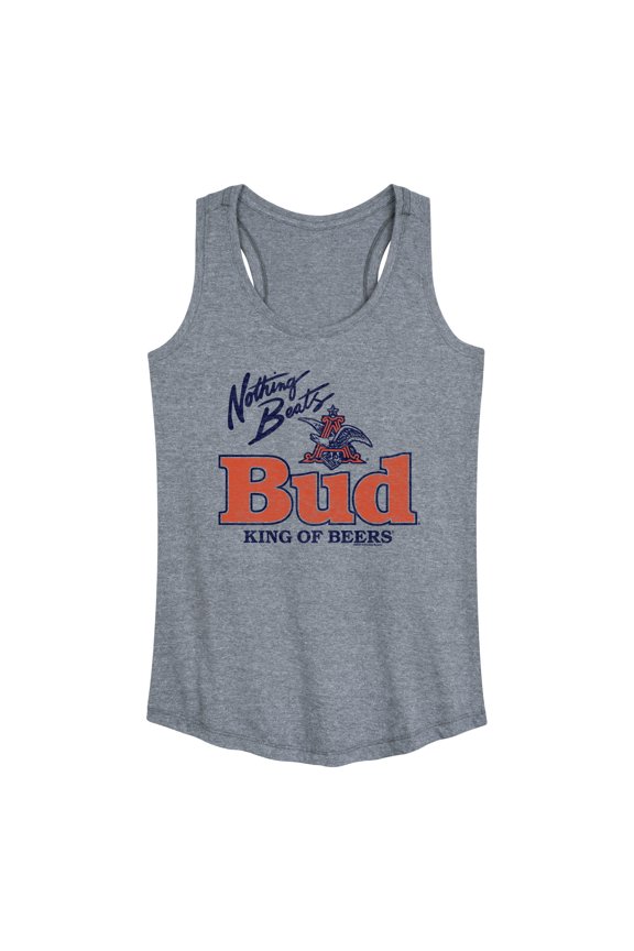 - Nothing Beats A Bud - Women's Racerback Tank