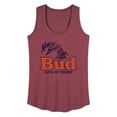 thumbnail image 1 of Budweiser - Nothing Beats A Bud - Women's Racerback Tank, 1 of 4