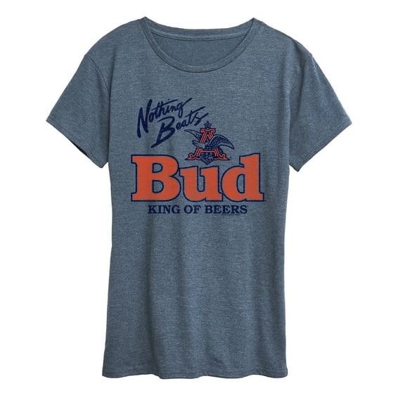 Budweiser - Nothing Beats A Bud - Women's Short Sleeve Graphic T-Shirt