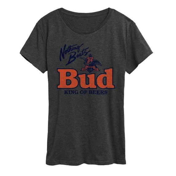 Budweiser - Nothing Beats A Bud - Women's Short Sleeve Graphic T-Shirt