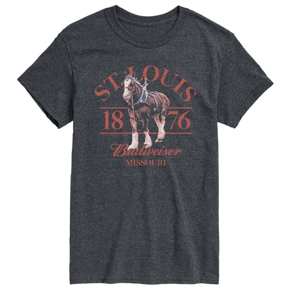 Budweiser - St. Louis Clydesdale - Men's Short Sleeve Graphic T-Shirt