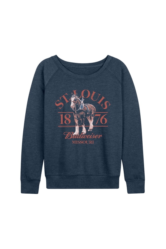 - St. Louis Clydesdale - Women's French Terry Long Sleeve Pullover
