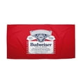 thumbnail image 1 of Budweiser Summer Beach Towel - Red 474214, 1 of 3